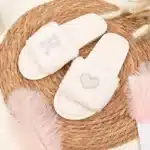 Chaussons Bride Personnalisés Initiale 2