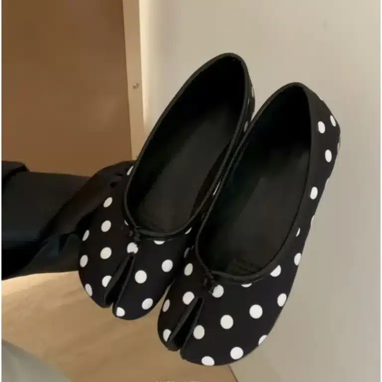 Pantoufles Tabi À Pois 1