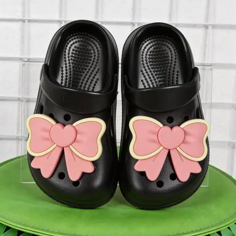 Crocs Mignonnes Avec Noeud 4