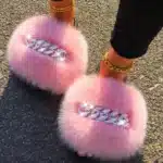 Chaussons Femme Glamour Fourrure 2