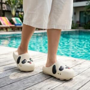 Chaussons Sabots Été Chien Rigolo