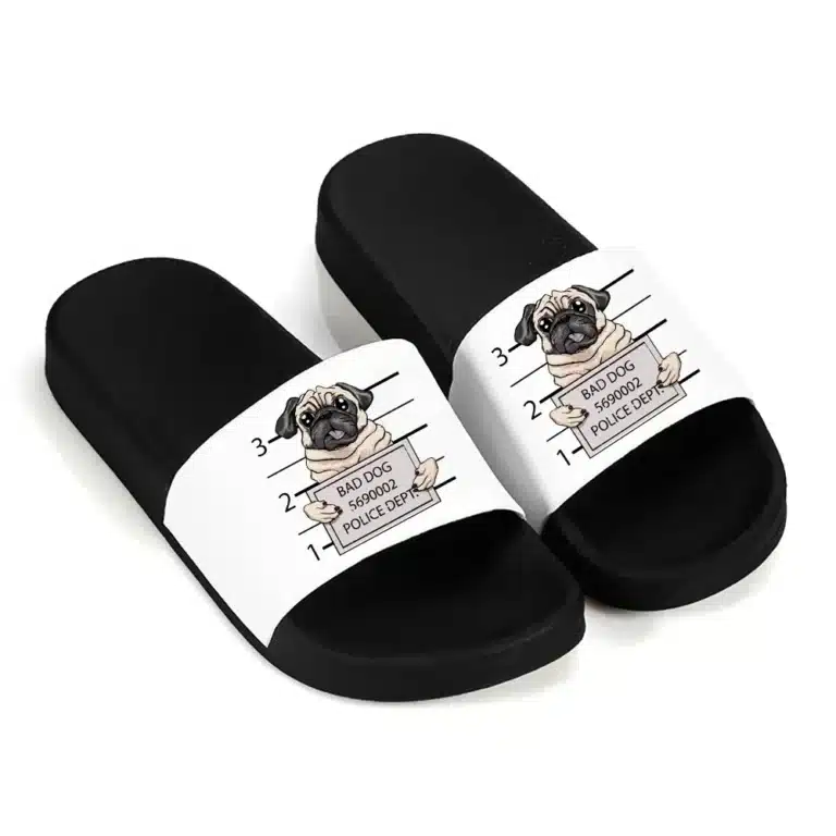 Claquettes Chien Fantaisie Femme 4