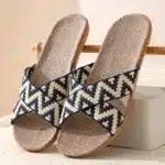 Claquettes Motif Géométrique Croisées 5