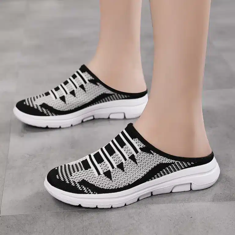 Pantoufles Baskets Compensées Légères 4