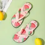 Tongs Antidérapantes Fraises 1