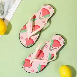 Tongs Antidérapantes Fraises 1