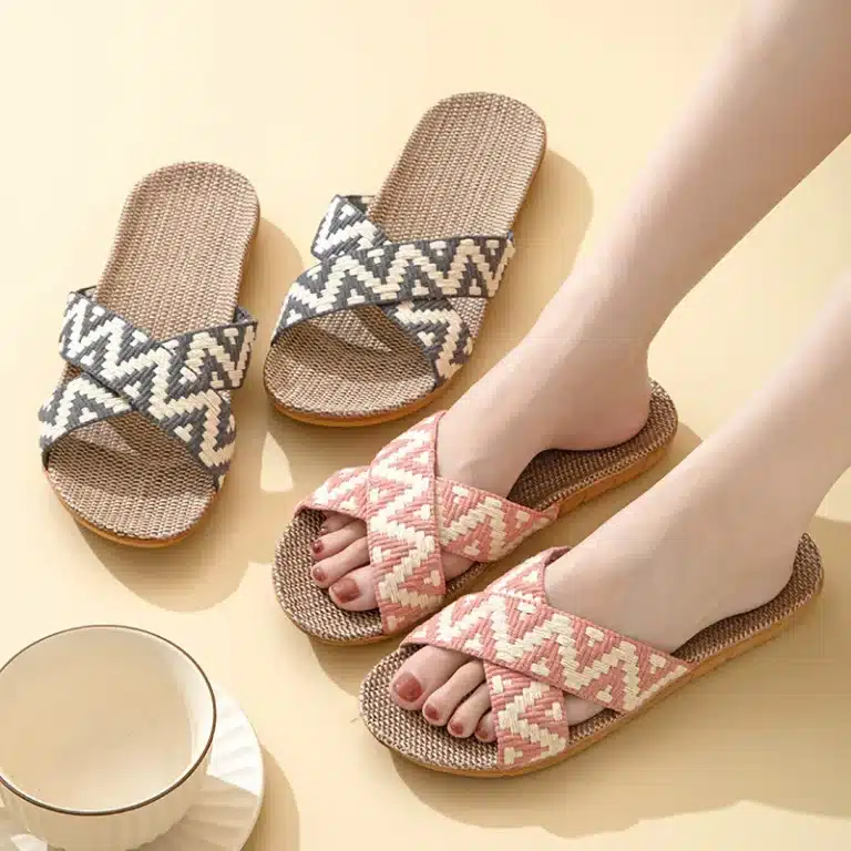 Claquettes Motif Géométrique Croisées 2
