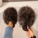 Chaussons Femme Fausse Fourrure Colorée 5