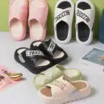 Claquettes Croisées Confort Femme 1