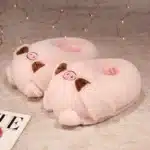 Pantoufles Moelleuses Enveloppantes Cochon 2