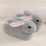 Chaussons Peluche Lapin 5