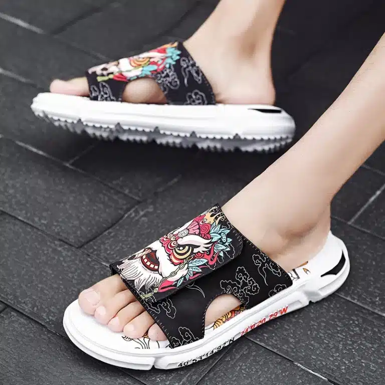 Claquettes Lion Chinois 2