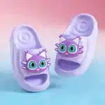 Claquettes Chat Cartoon 3D Enfant 3