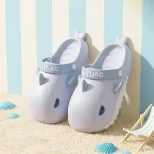 Chaussons Sabots Requin 3D 2