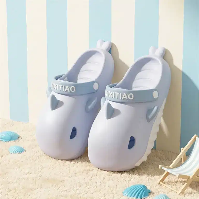 Chaussons Sabots Requin 3D 2