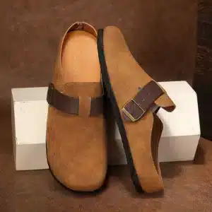 Chaussons Sabots Suédine Mixtes 1