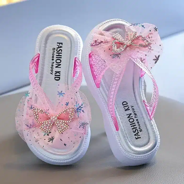 Tongs Antidérapantes Papillons Enfant 1
