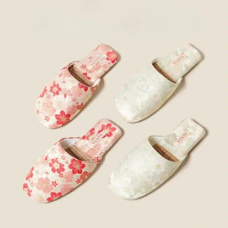 Sabots Fleuris Japonais Femme 2