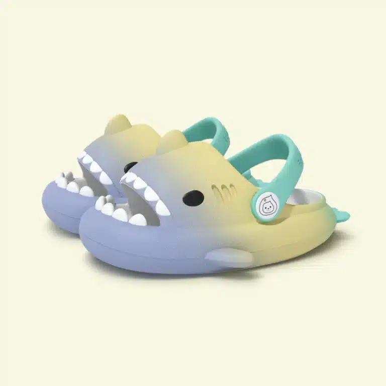 Claquettes Requin Multicolores 3