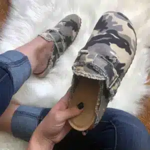 Chaussons Sabots Imprimé Militaire 1