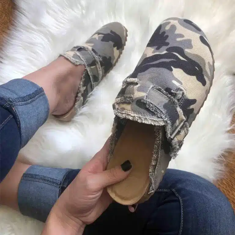 Chaussons Sabots Imprimé Militaire 1