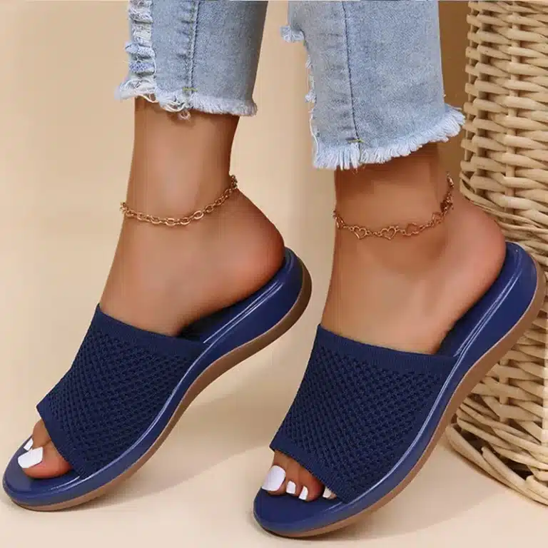 Mules Maille Respirante Femme 5