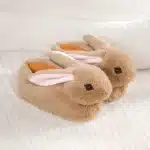 Chaussons Peluche Lapin 6