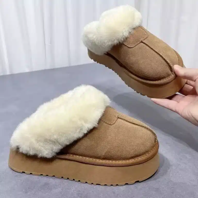 Chaussons Fourrure Cocooning 4