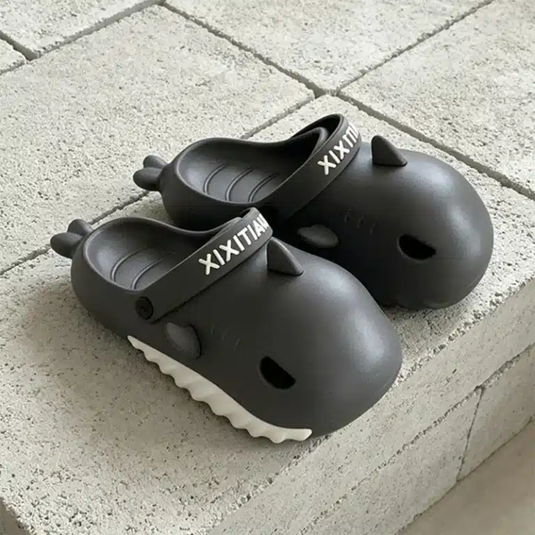 Chaussons Sabots Requin 3D 4