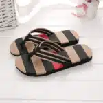 Tongs Rayées Pour Hommes 1
