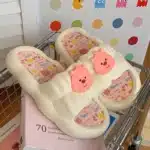 Claquettes Ours Rose 2