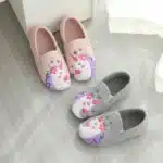 Chaussons Ballerines Licorne Pour Fille 2