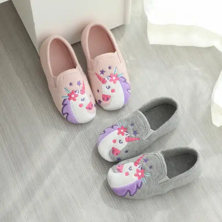 Chaussons Ballerines Licorne Pour Fille 2