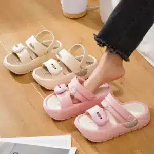 Claquettes Plateforme Ourson 2