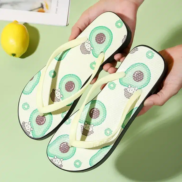 Tongs Antidérapantes Avocat 1