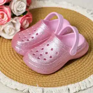 Crocs Rose Brillant Enfant 1