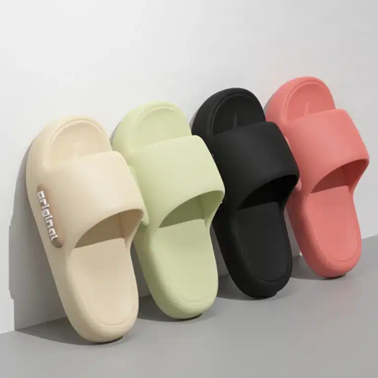Claquettes Compensées Minimalistes 1