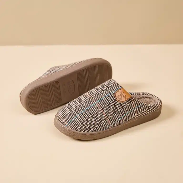 Chaussons Carreaux Homme 3