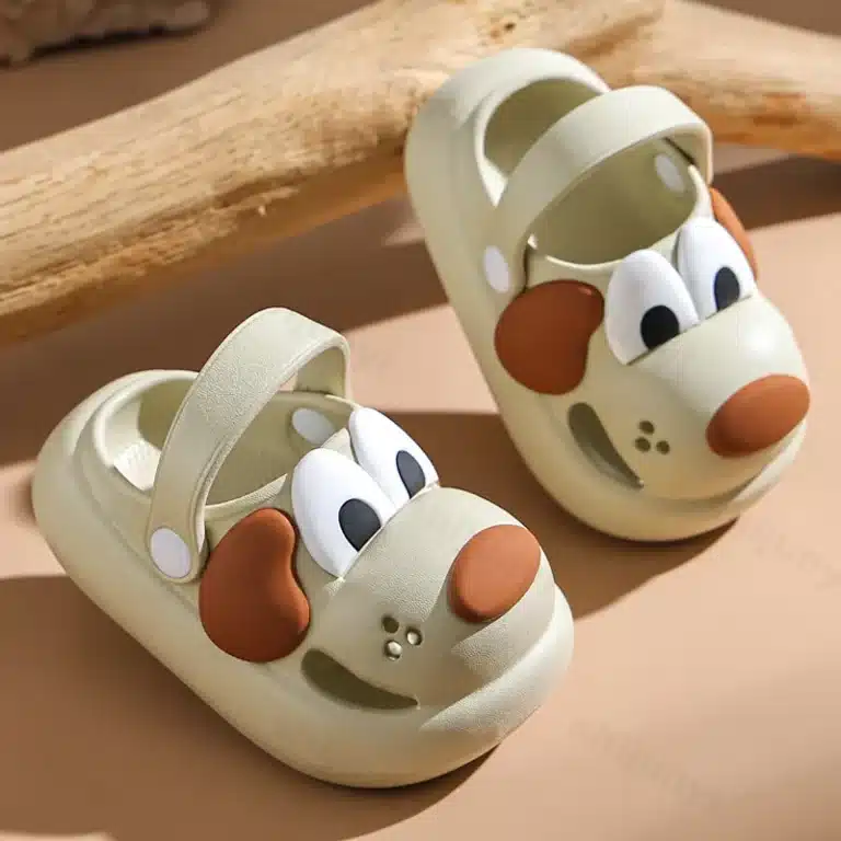 Sabots Tête De Chien Pour Enfants 1