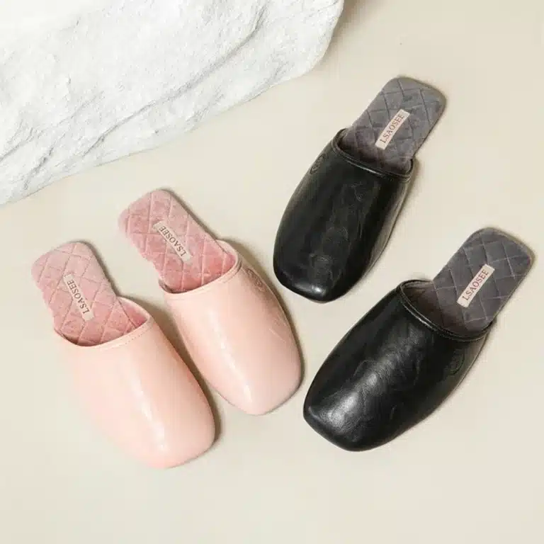 Pantoufles Mules Cuir 2