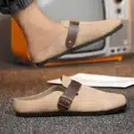 Chaussons Sabots Suédine Mixtes 3