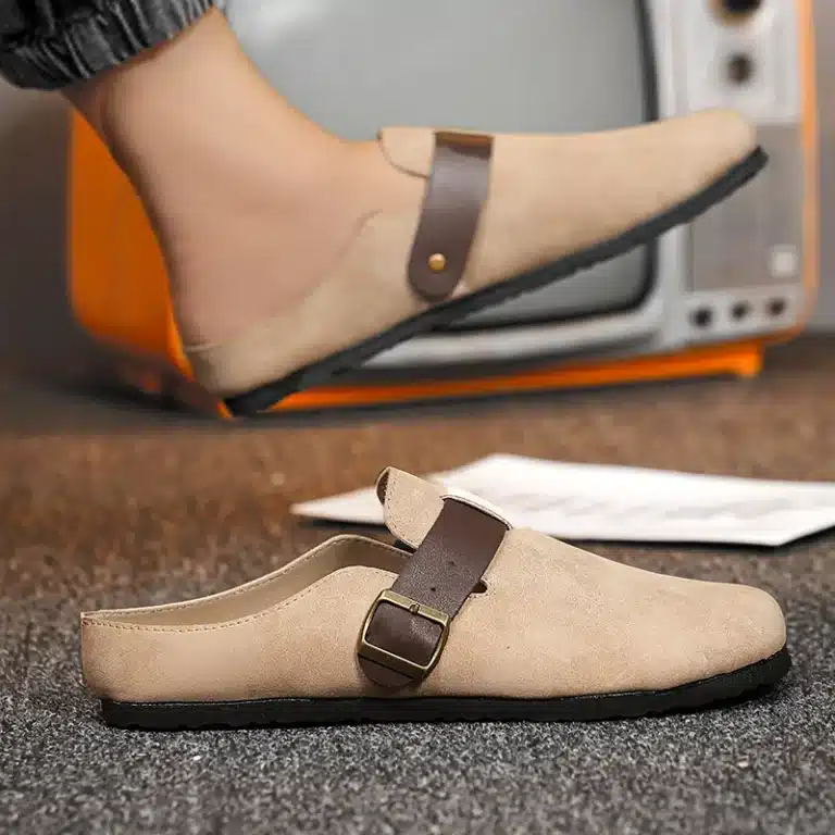 Chaussons Sabots Suédine Mixtes 3