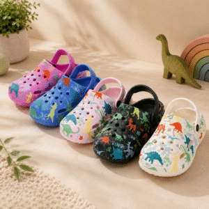 Chaussons Sabots Multi Dinosaures