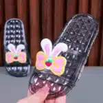 Claquettes Transparentes Oreilles De Lapin 1