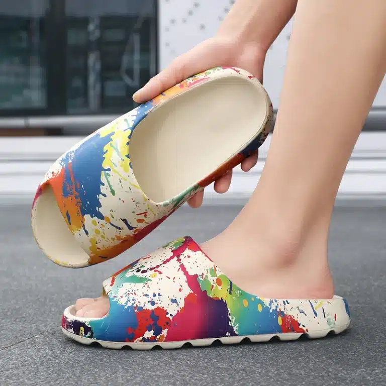 Pantoufles 2025 nouveau Style d'été décontracté maison antidérapant sport hommes vêtements chauds sandales de plage 4