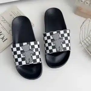 Claquettes Ours Damier 1