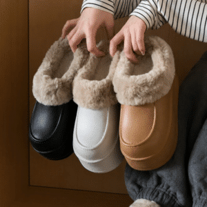 Chaussons Bottes Fourrées Cocooning