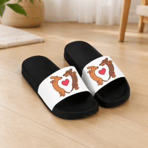 Claquettes Chien Fantaisie Femme