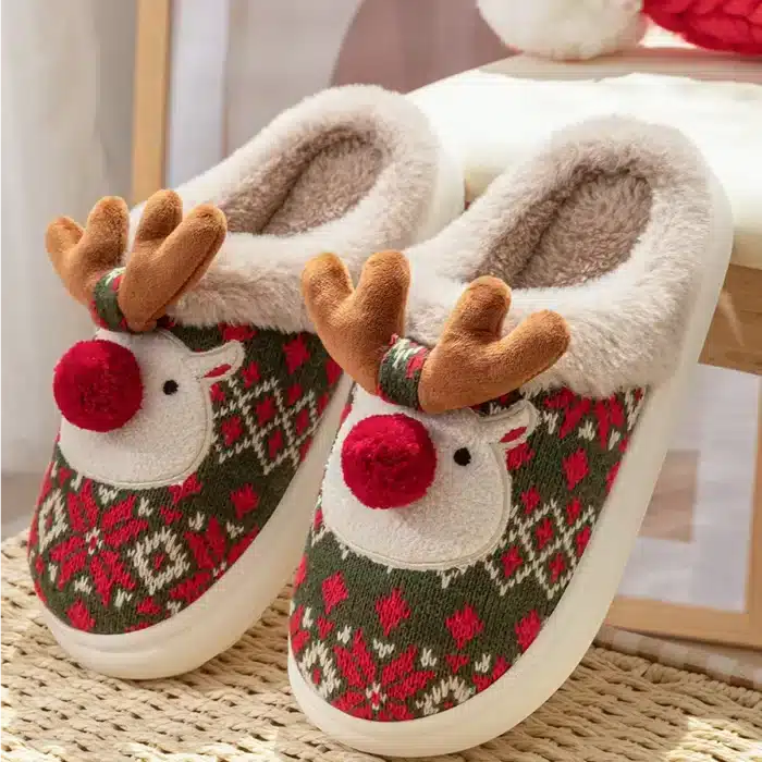 chaussons noel