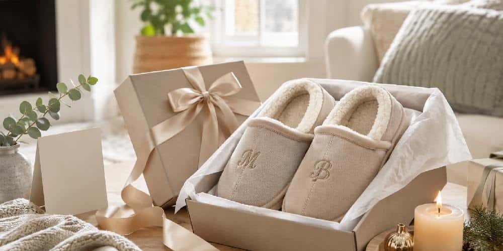 Pantoufles personnalisées : 3 occasions où elles font un cadeau vraiment utile
